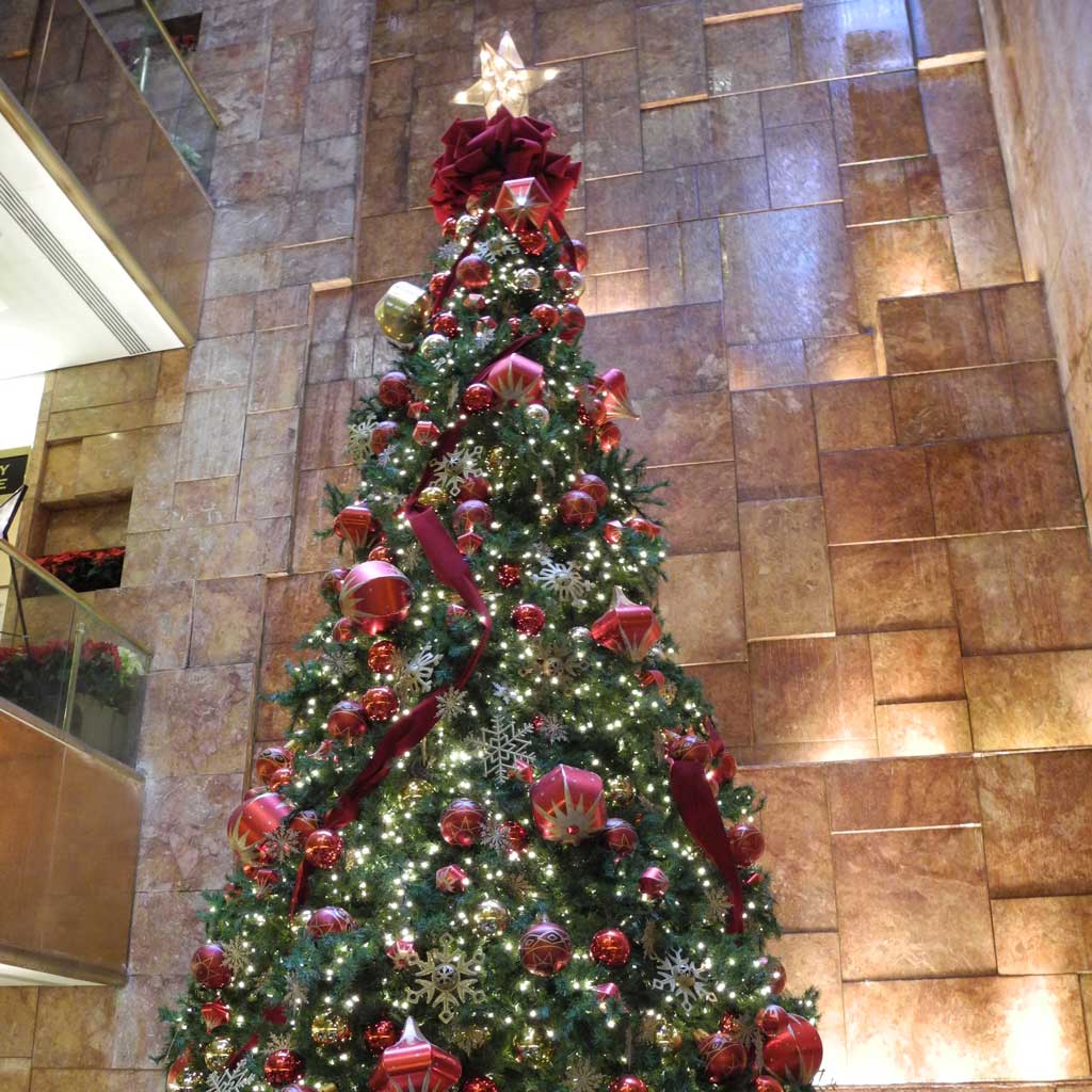 Team Event Buderus NYC Christmas tree